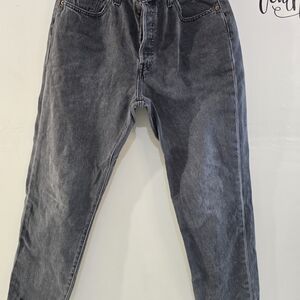 Washed Black Jeans - Classic Straight Fit